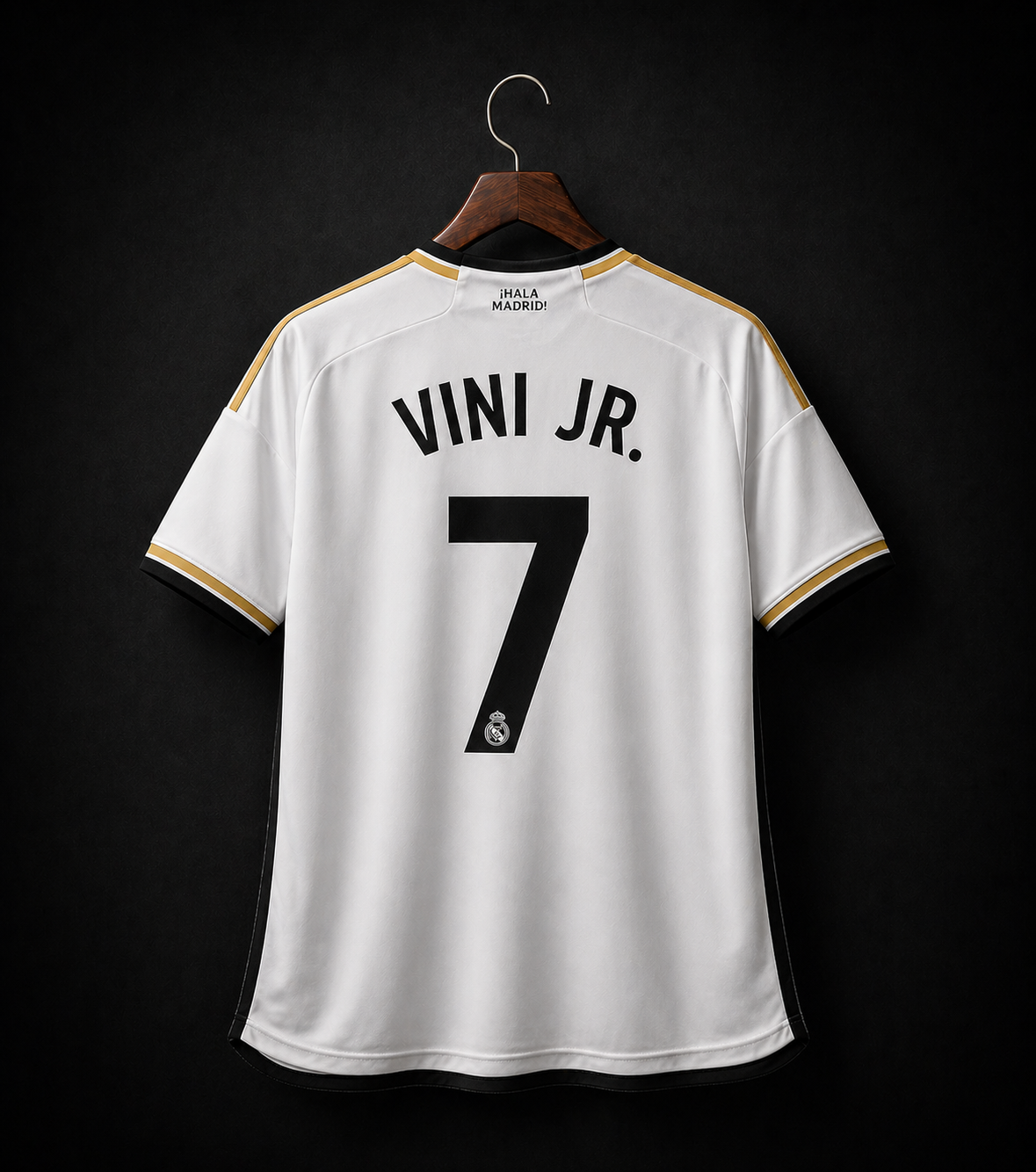 Premium White Football Jersey – Emirates Edition